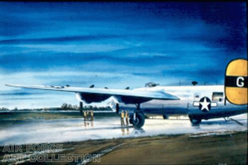 HOME OF THE 446TH BOMB GROUP, BUNGAY, ENGLAND - APRIL 4, 1945